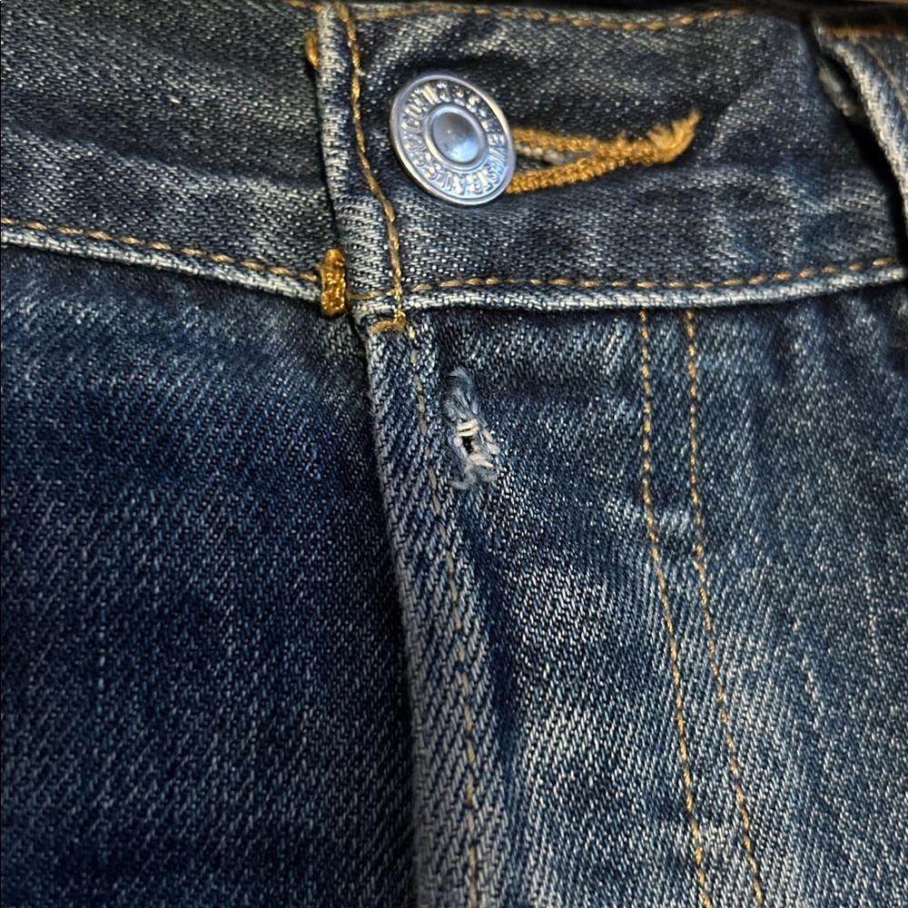 Classic Blue Denim Jeans - Picture 4 of 11